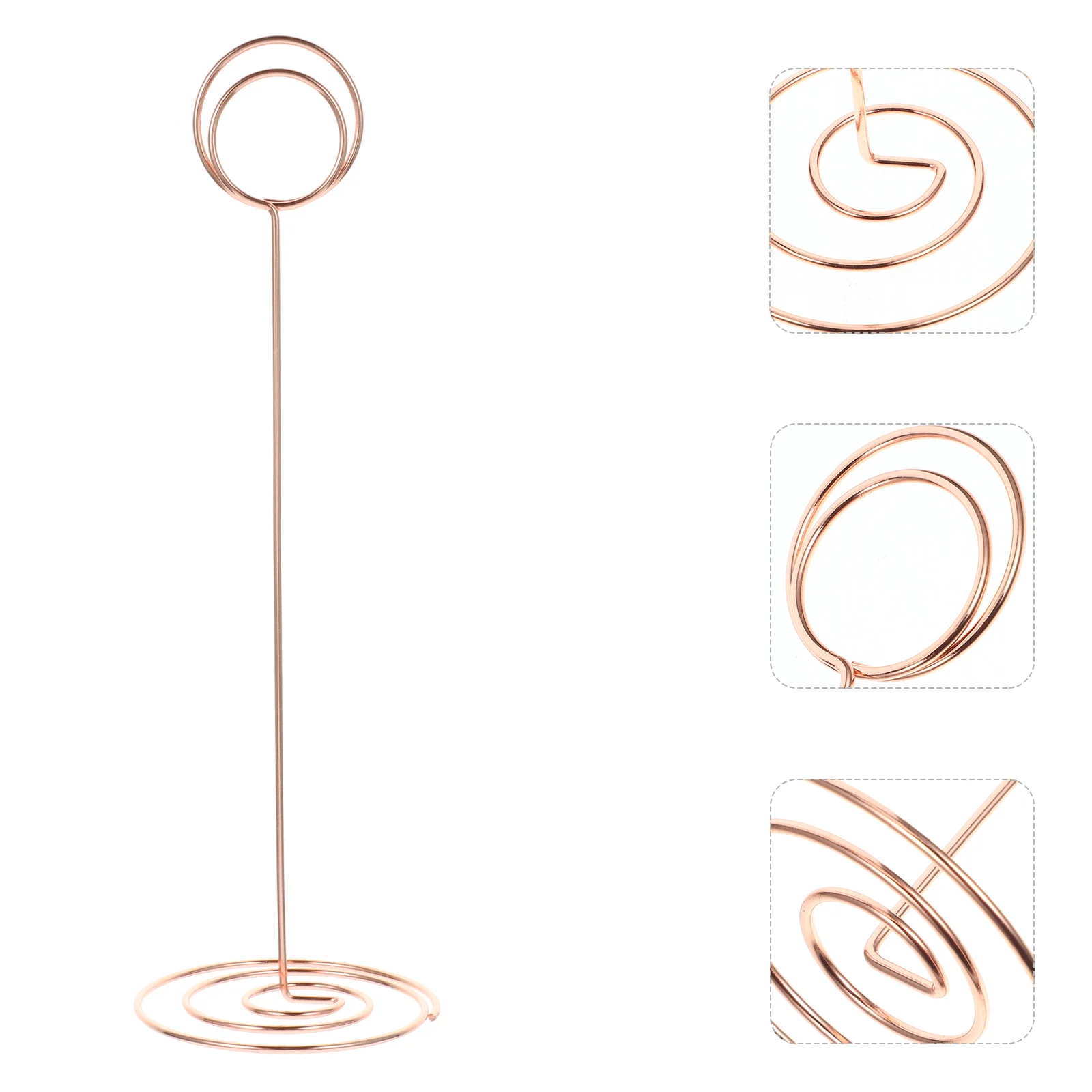 

12 Pcs Holder Number Place Card Photo Place Card Holders For Table Holders Iron Material Wedding Table Signs