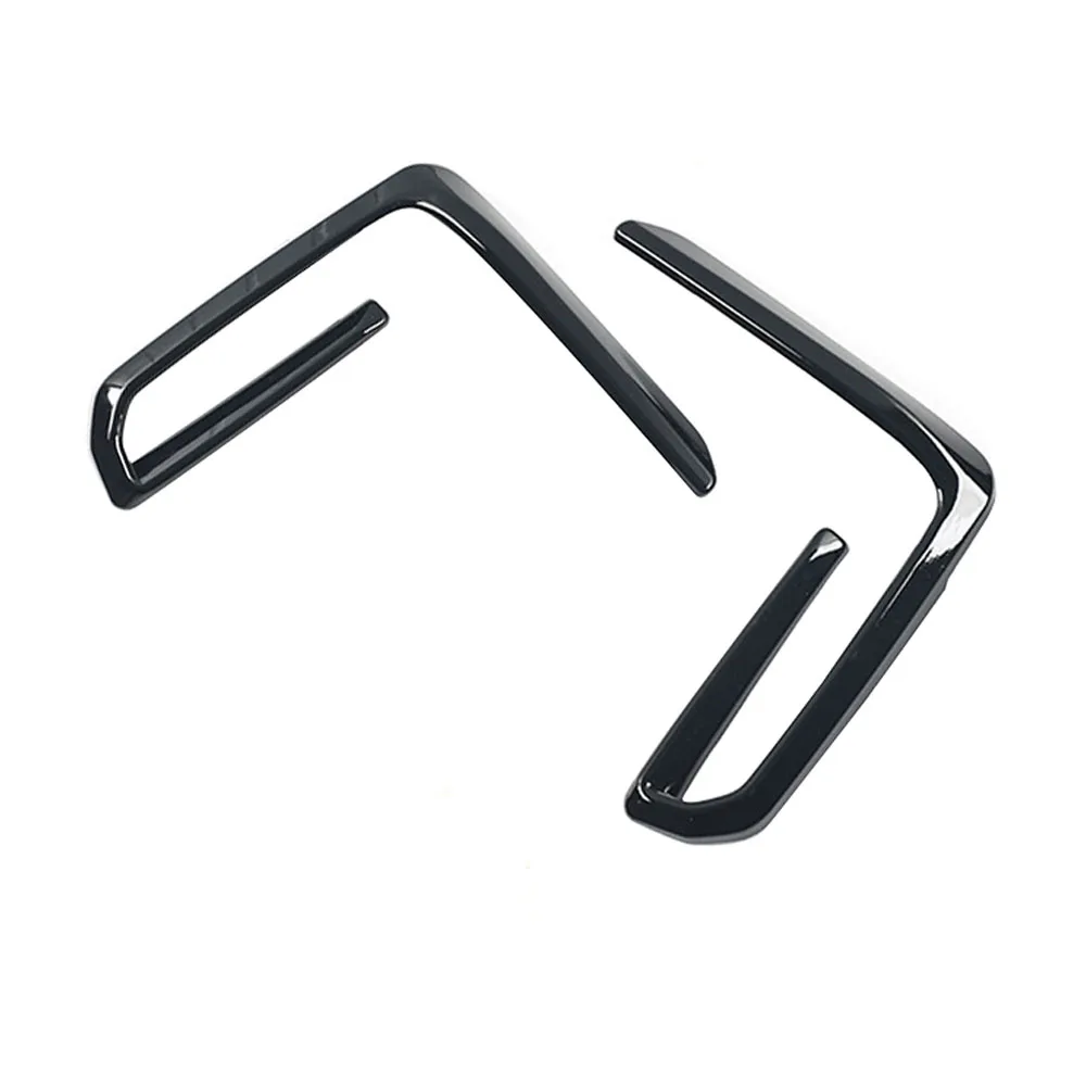 

For 2022 BMW X5 G05 Front Bumper Grille Fog Light Air Intake Trim Sticker - Wind Knife Decor Car Accessory