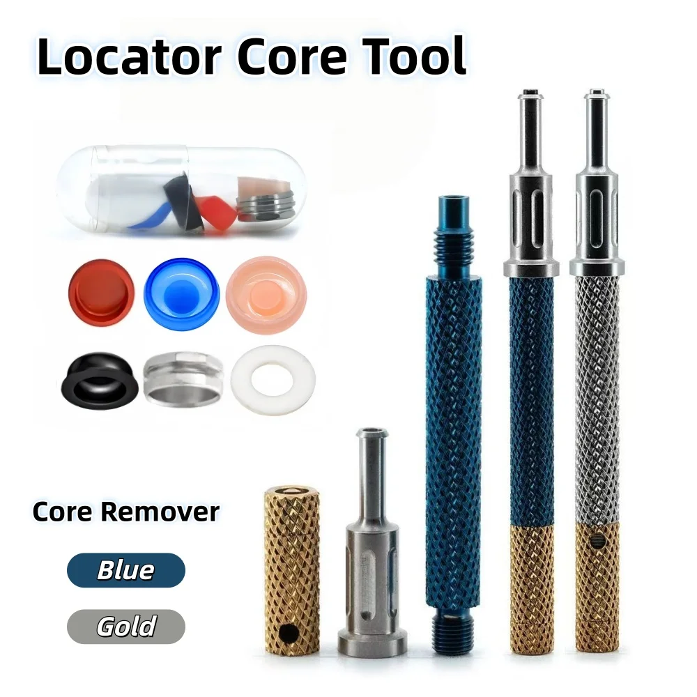 Dental Implant Retention Caps Removable Insertion Implant Accessories Extraction Locator Core Tool Dental Materials