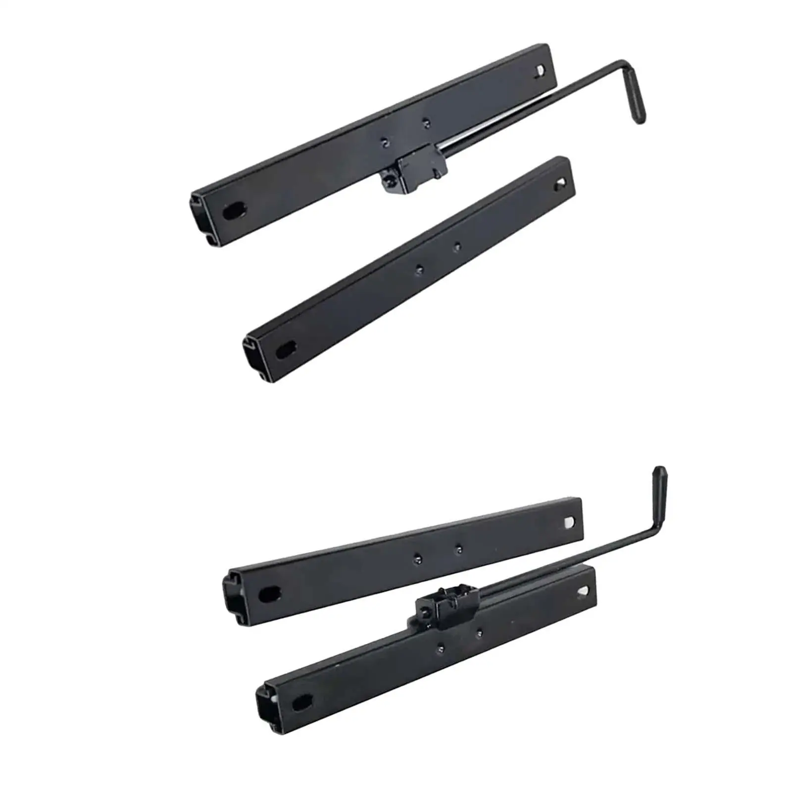 

Vehicle Seat Slider Track with Comfortable Handle Strong Strength Premium Replaces Spare Parts Adjustable Seat Sliding