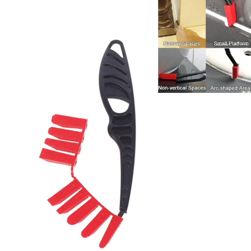 

1pcs Glass Glue Angle Scraper Plastic Sealant Spreader Tile Joint Repair Tool Applicator Set Corner Cleaning Caulking Tools