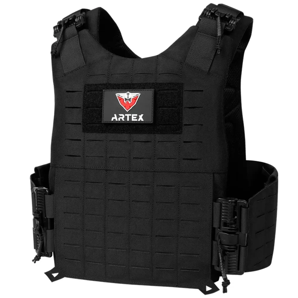 Artex Tactical Vest with Quick Disassembly Design - Detachable Expandable Comfortable Breathable Wear-Resistant Training Vest