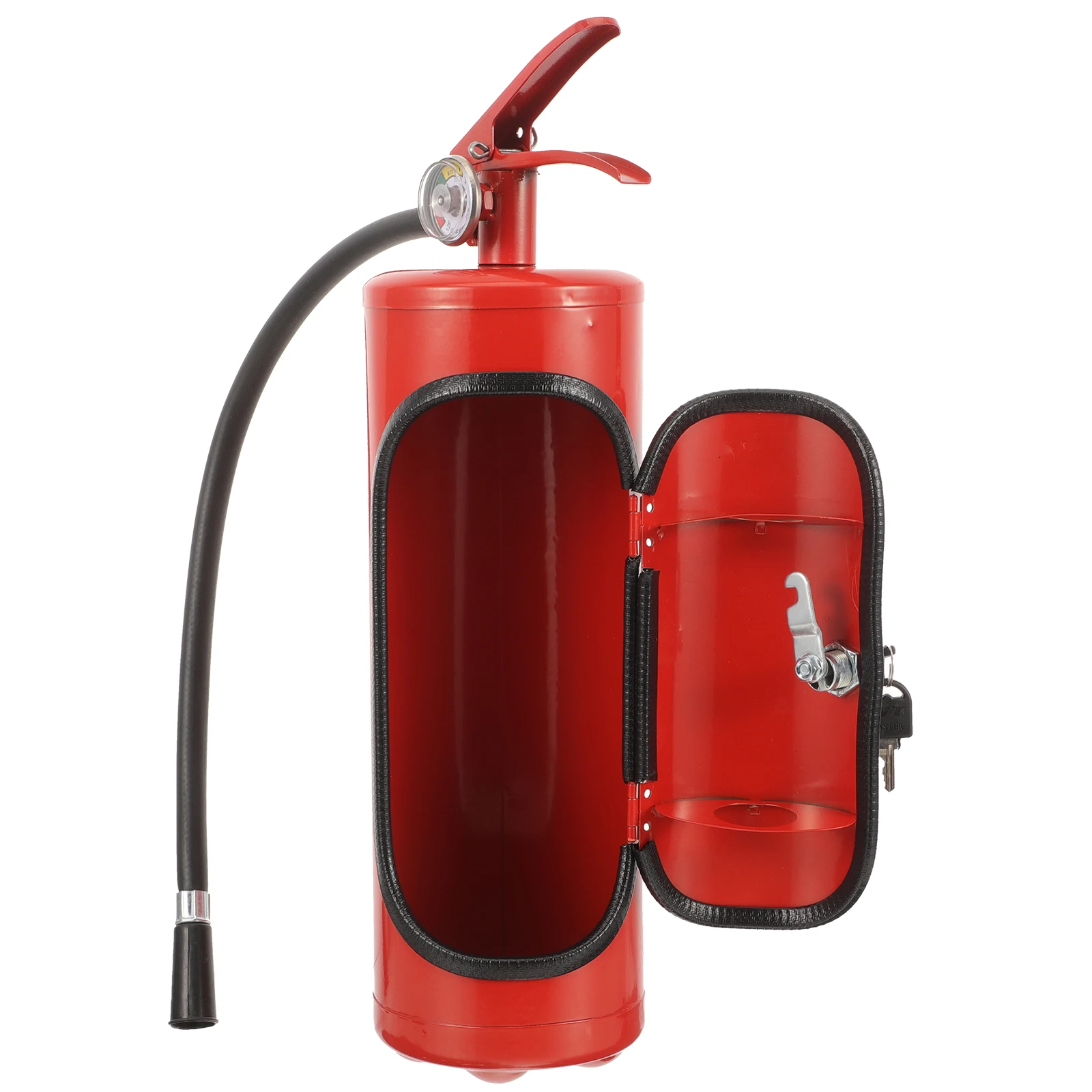 

Fire Extinguisher Box 500ml Metal Container for Storage Display Red Packaging Gift Elegant Wrapping Container Idea