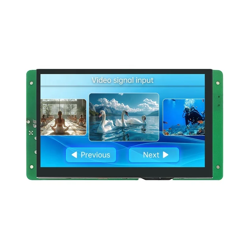 7-дюймовый 1024*600 IPS TFT ЖК-дисплей HMI 1080P HD камера емкостный сенсорный экран Screenshot экономящая видеозапись