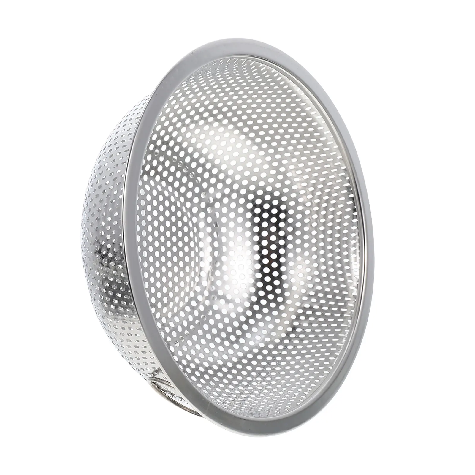 

Stainless Steel Drain Basket Fruit Washing for Filter Water from Fruits Drainage Spaghetti Strainer Basin