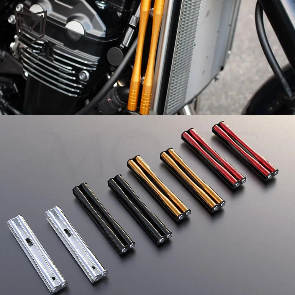 

For Kawasaki Z900RS Cafe Z 900 Z900 RS 2018-2023 2022 2021 2020 Motorcycle Radiator Side Guard Protection Bar Trim Side Rod Set