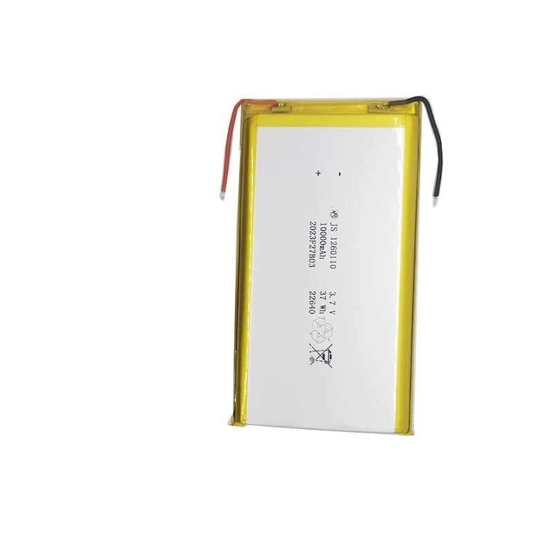 New 3.7V 10000mAh Li-Po Batter 1260110 Rechargeable Polymer Lithium Batter for Toy Power Bank GPS Laptop Camping Lights Diy