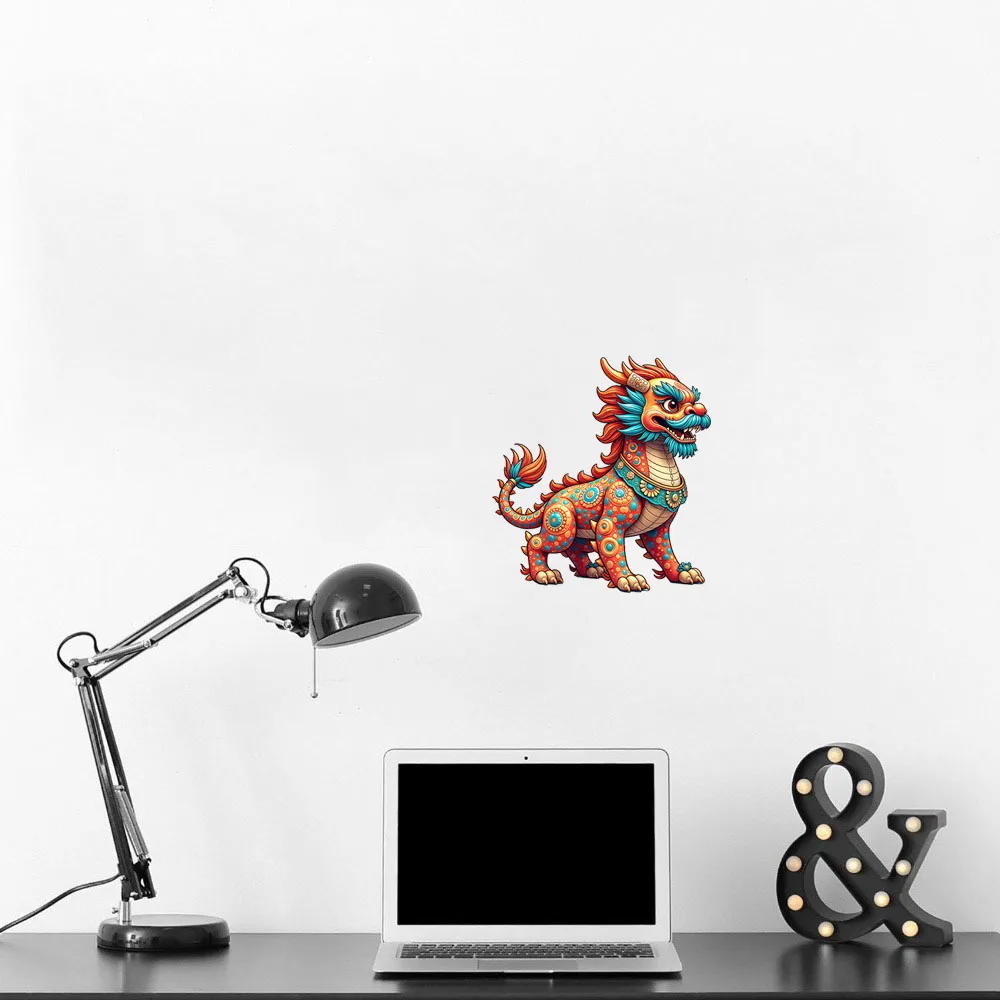 Three Ratels CFN55 mighty kylin Wall stickers for home decoration iPad decals Personalized car stickers