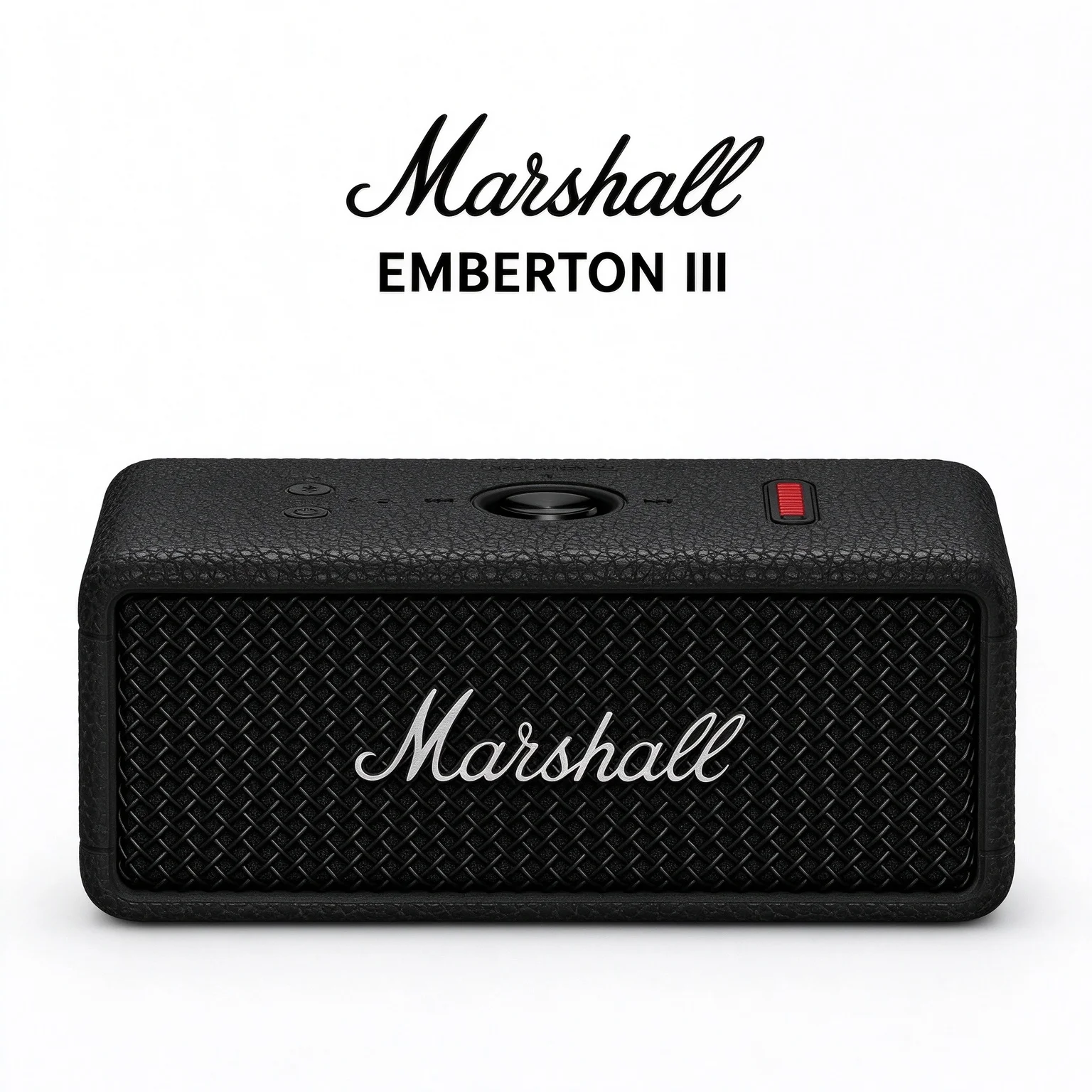 Marshall Emberton III Compact Speaker, IP67 Dustproof & Waterproof, 32+ Hrs Playback, True Stereophonic Sound & Bluetooth 5.2