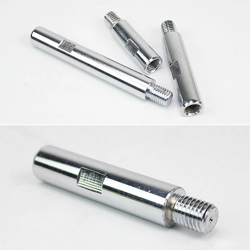 Angle Grinder Extension Rod M14 Thread Adapter 75/100/140mm Polishing Pad Grinding Connection Rod for Power Tools