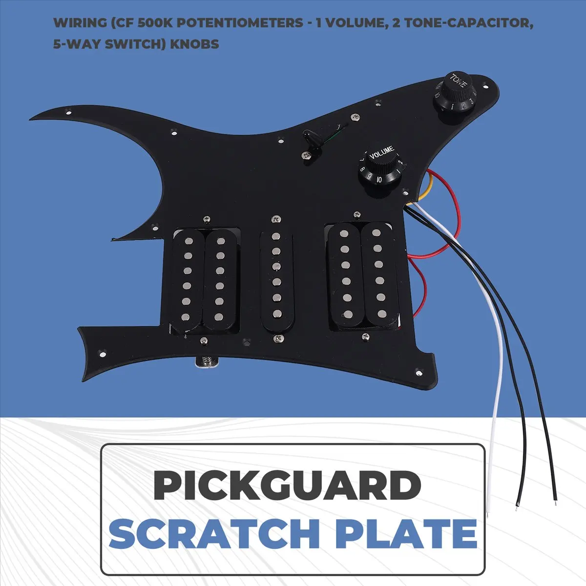 

Гитарный звукосниматель AD12 проводной, плоский, для пикгарда, HSH, для электрогитары