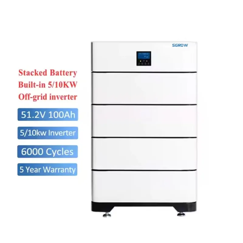 

51.2V 300Ah 200ah Универсальная батарея 15kwh 10kwh Домашняя энергетическая система LiFePO4 Аккумуляторная батарея с солнечным инвертором 5Kw 10kw