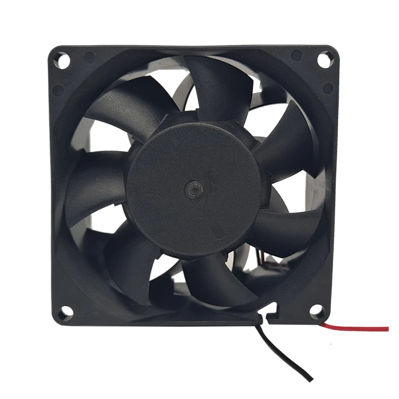 Grande ventilador do volume do ar pmd2408pmb1-a (2). Gn dc 24v 9.6w 8cm 8038, rotação velocidade 5700rpm, novo