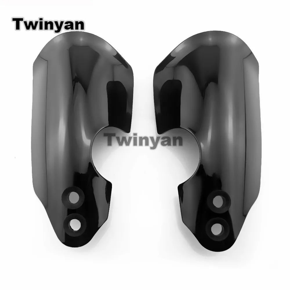 Handguard Fairing Club Style Hand Handlebar Protection For Harley Softail Fat Bob Low Rider S FXLR FXLRS Slim Cafe Racer Cutout 썸네일 4