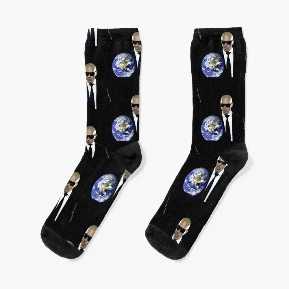 

Mr. Worldwide Meme Socks moving stockings funny sock christmas gifts crazy Socks Men's Women's