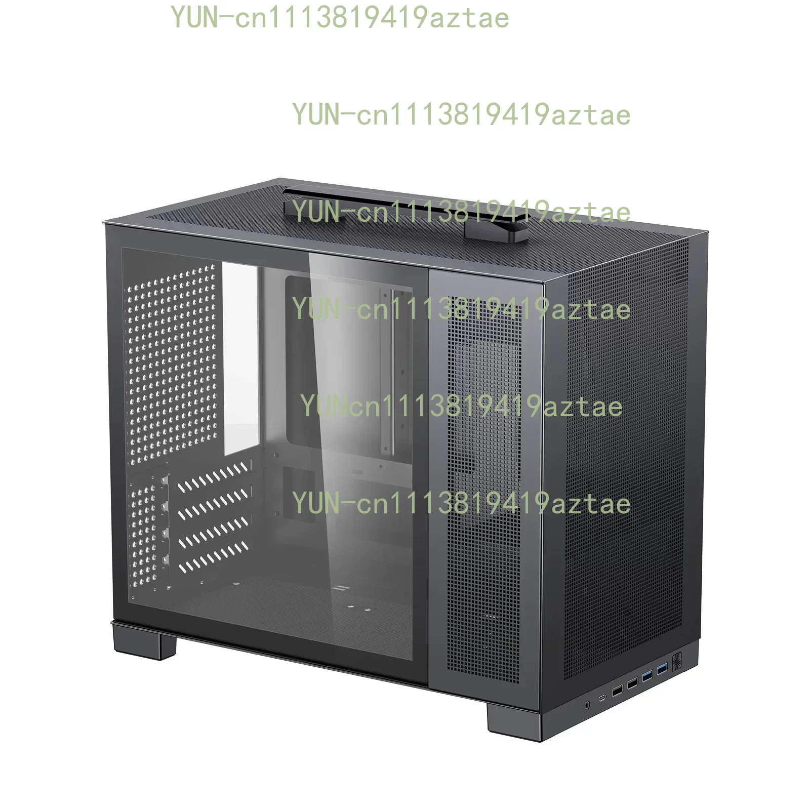 G380 chassis portable MATX laptop mini computer mainframe desktop MATX back plug main board