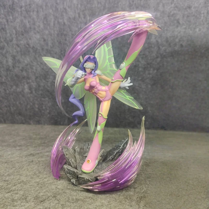 

​ ​ 30 см Fairimon Kicking Pose Аниме Фигурка ПВХ Коллекционная статуя Изысканная скульптура Настольные украшения Коллекция моделей Подарки