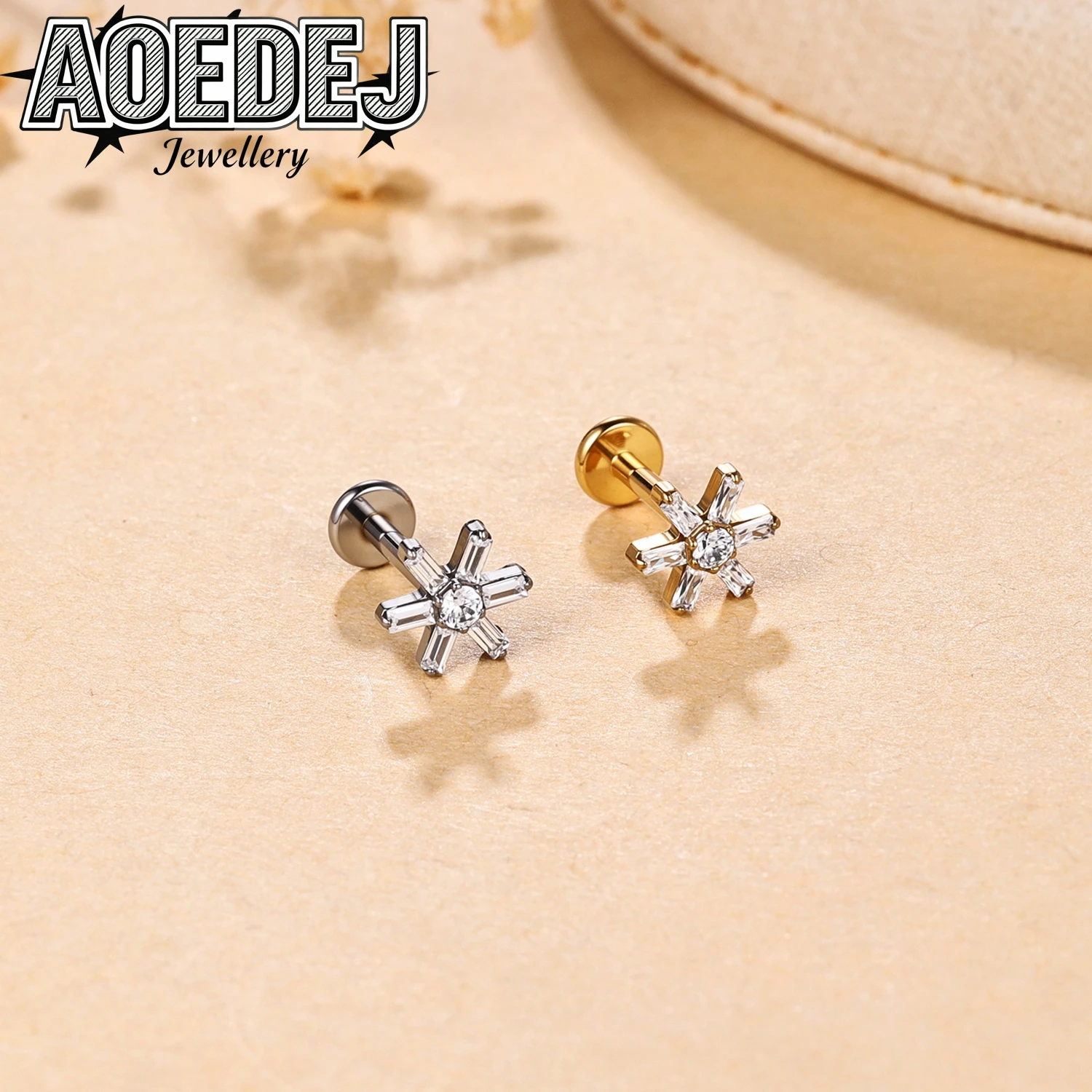 ต่างหูไทเทเนียม ASTM F136 แบบห - Zs Body Jewelry บทวิจารณ์และราคา