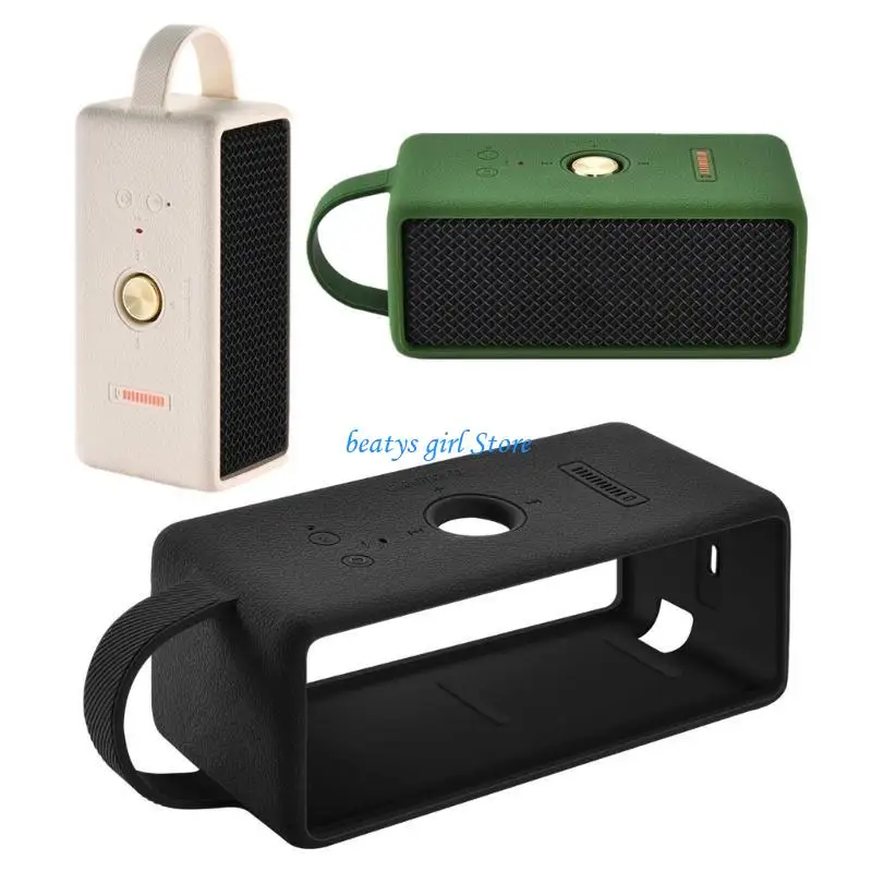 

C7AB Protective Silicone Case for Embt III Loudspeaker Dustproof Sleeve with Handle