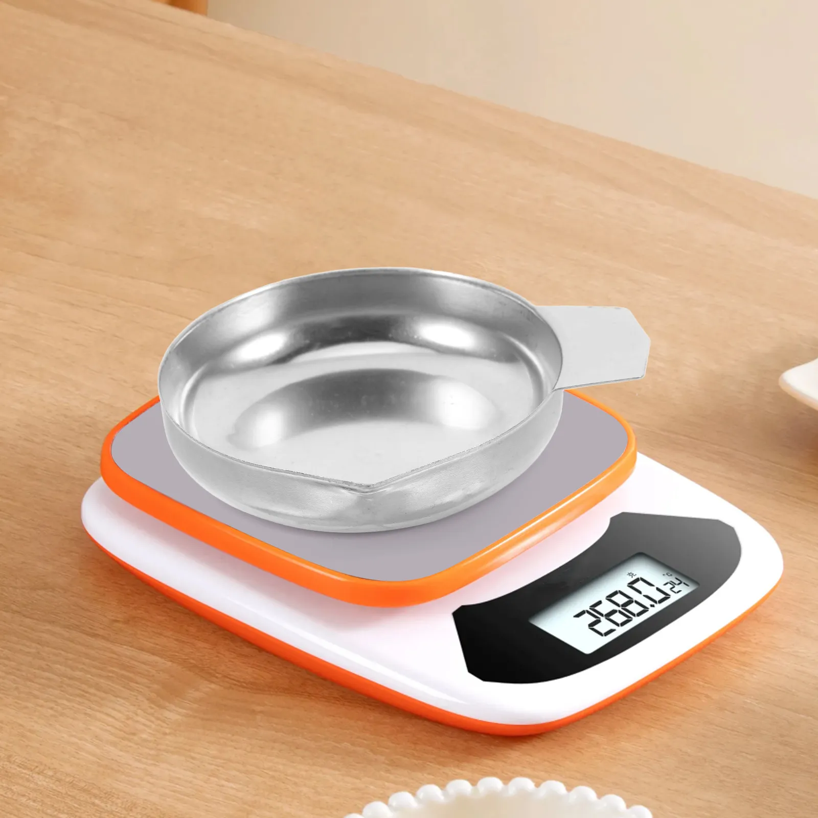 

Stainless Steel Weighing Pan Precision Carat Scale Tray for Jewelry Diamond Weighing Lab Pharmaceutical Herb Digital