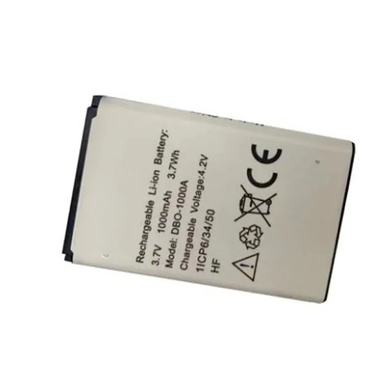 بطارية جديدة عالية الجودة 3.7 فولت 1000 مللي أمبير في الساعة DBO-1000A لبطارية الهاتف المحمول DORO 1372 2404 1370 sku