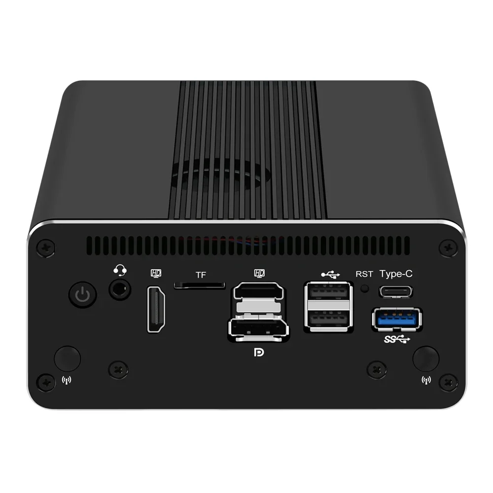 MAGIC CHIP 10Gbe Pfsense Firewall NAS Mini PC 2xSFP+ Portable Linux Computer Intel Core I5 1240P/U300E/Pentium 8505 Home Station