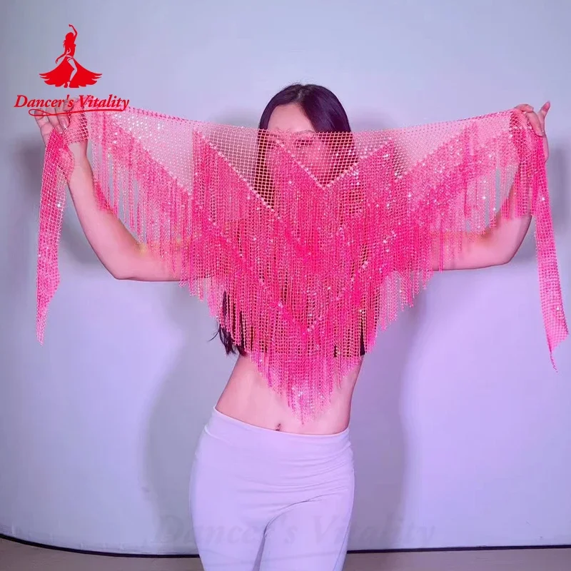 Belly Dance Performance Belt Women Elegant Triangle Scarf  Tassel Buttocks Waist Chain Adult Children Belly Dancing Hip Scarves