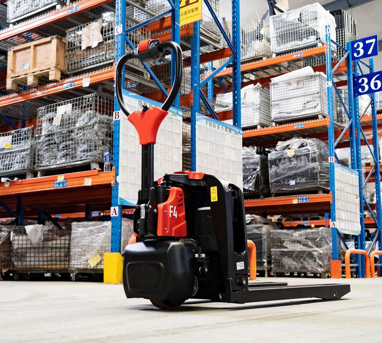 Transpalette électrique F4 1,5 - Electric Pallet Jack avis et prix