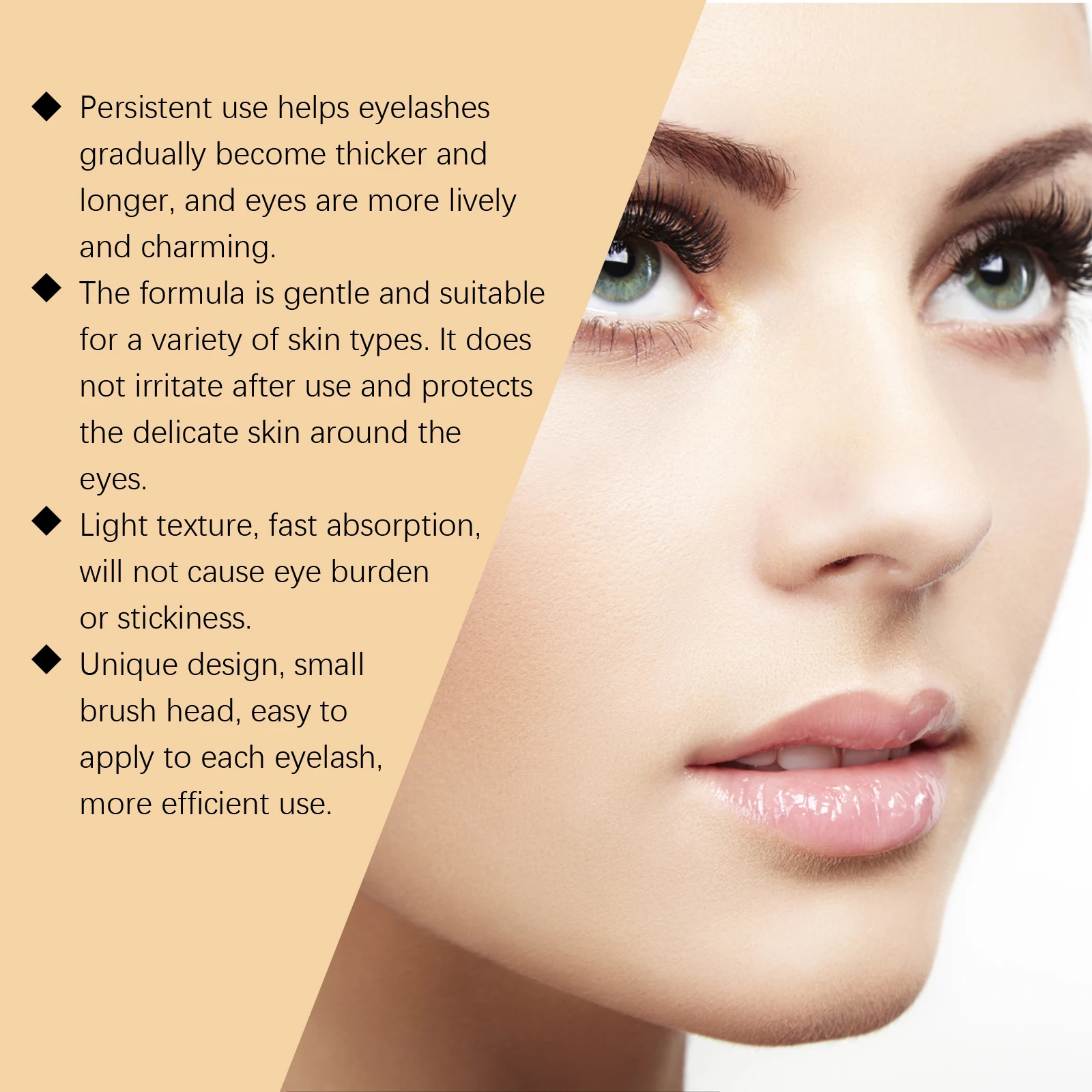 Eyelash Growth Serum Nourishes The Root Of The Eyelashes,promotes Eyelash Growth,lengthens Lasts Long For Eyes Smart Attractive