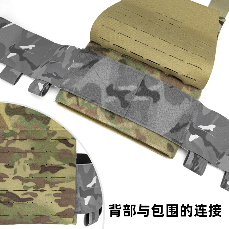 Kamizelka taktyczna z szybkozłączką, kamizelka myśliwska kompatybilna z systemem modułów MK3 MK4 Chest Rig, sprzęt taktyczny do gier myśliwskich