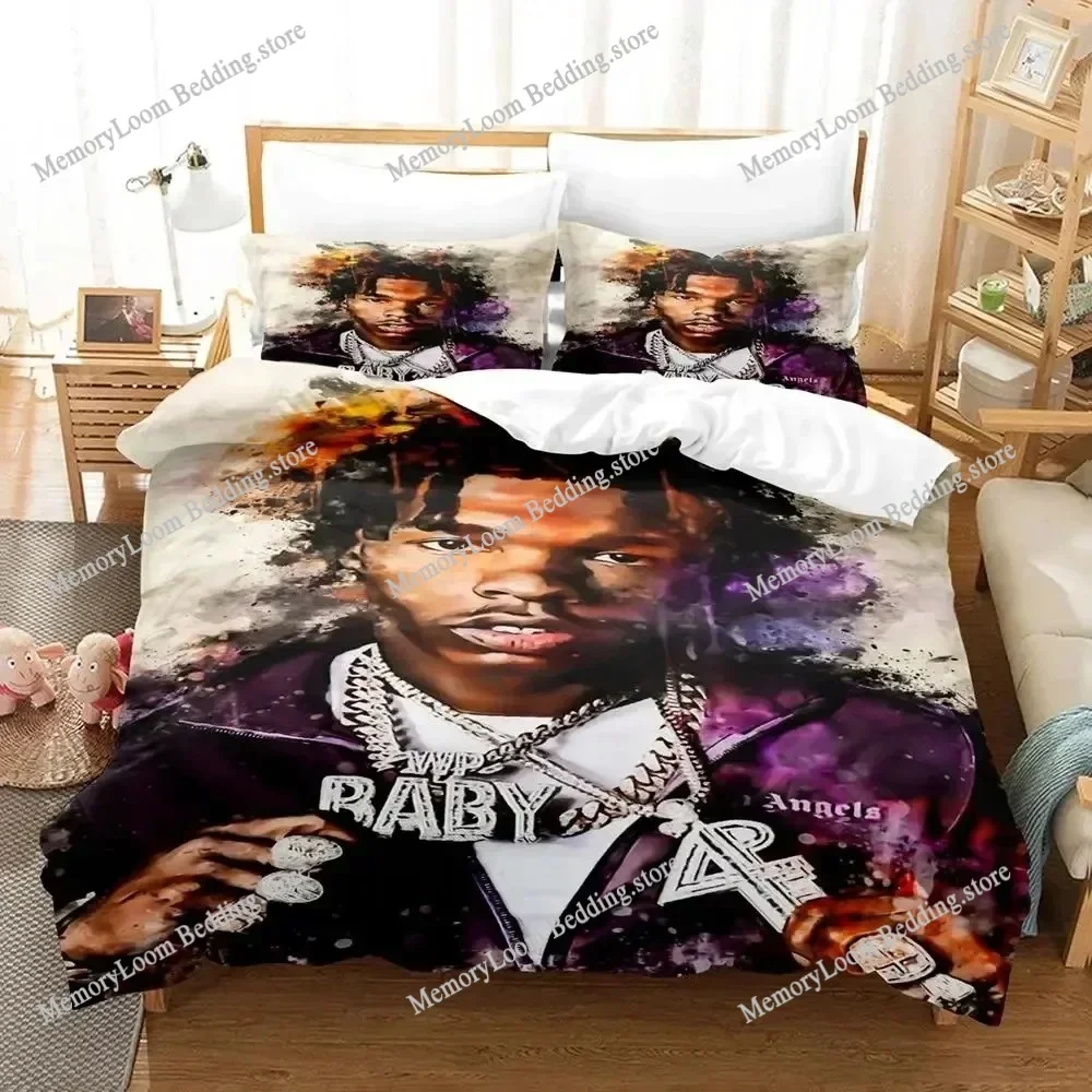 Lil Baby Rapper Bedding Set Single Twin Full Queen King Size Bed Set Aldult Kid Bedroom Duvetcover Sets bed sheet set 2025