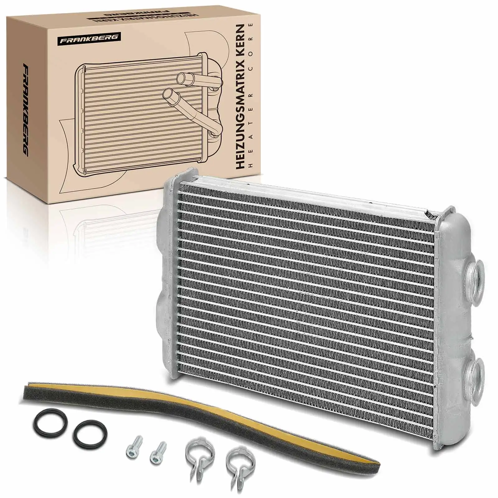 Frankberg 1x warmtewisselaar interieurverwarming voor Alfa Romeo 159 Brera Spider 939 2005-2012 77363485 70019