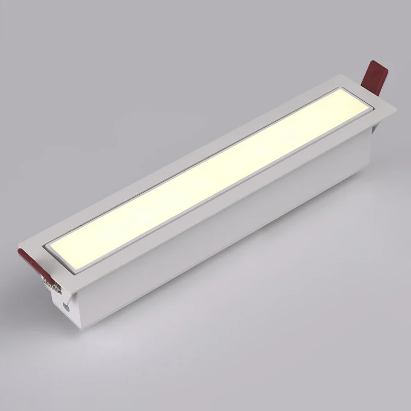 Imagem -03 - Boa Qualidade Longa Lâmpada Linear Led Regulável Tuya Zigbee Downlight 10w 20 Linha Embutida Holofote Teto Embutido Luzes para Baixo