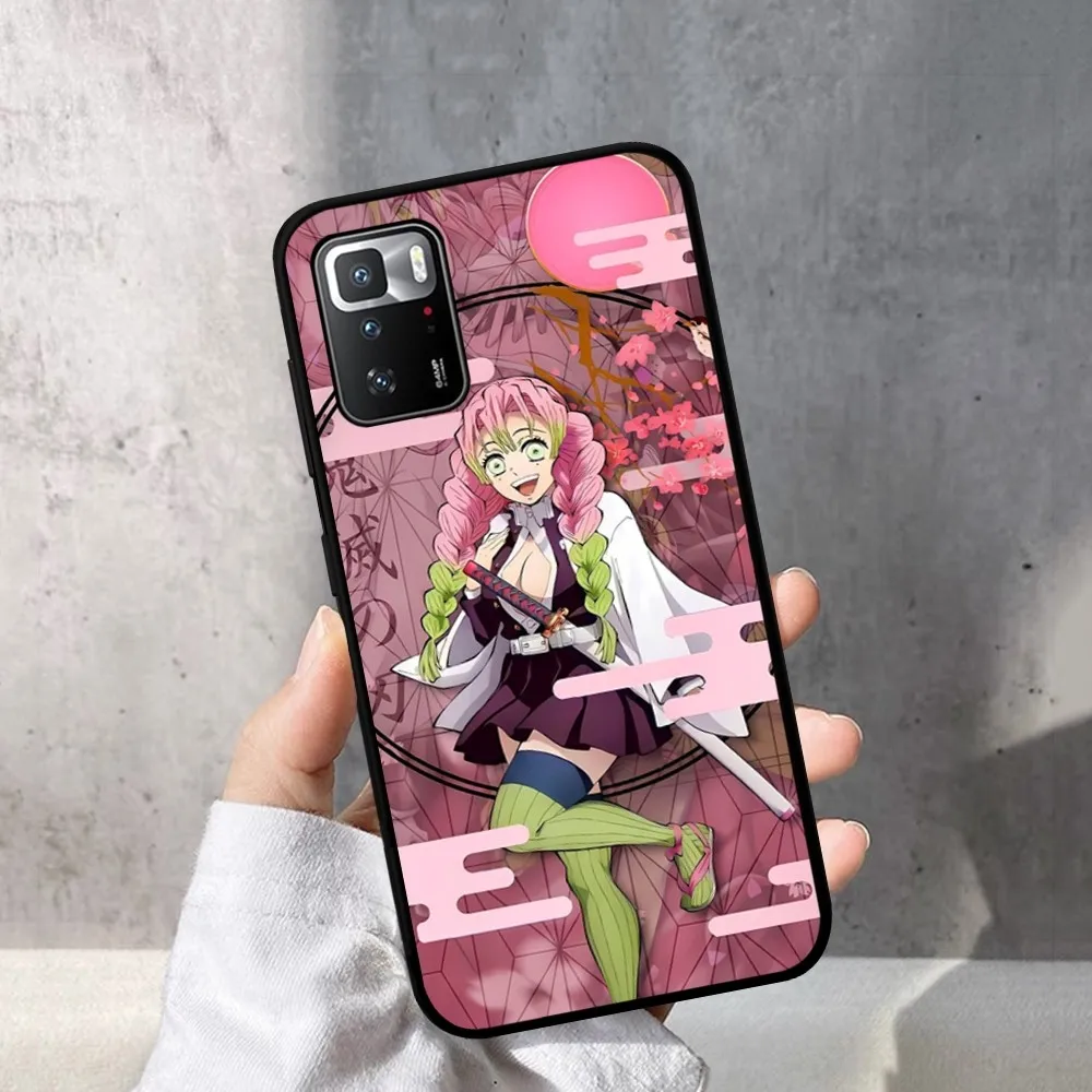 Mitsuri anime Phone Case For Redmi Note 4 X 5 A 6 7 8 T 9 9S 10 11 11S 11Epro Poco M3 pro