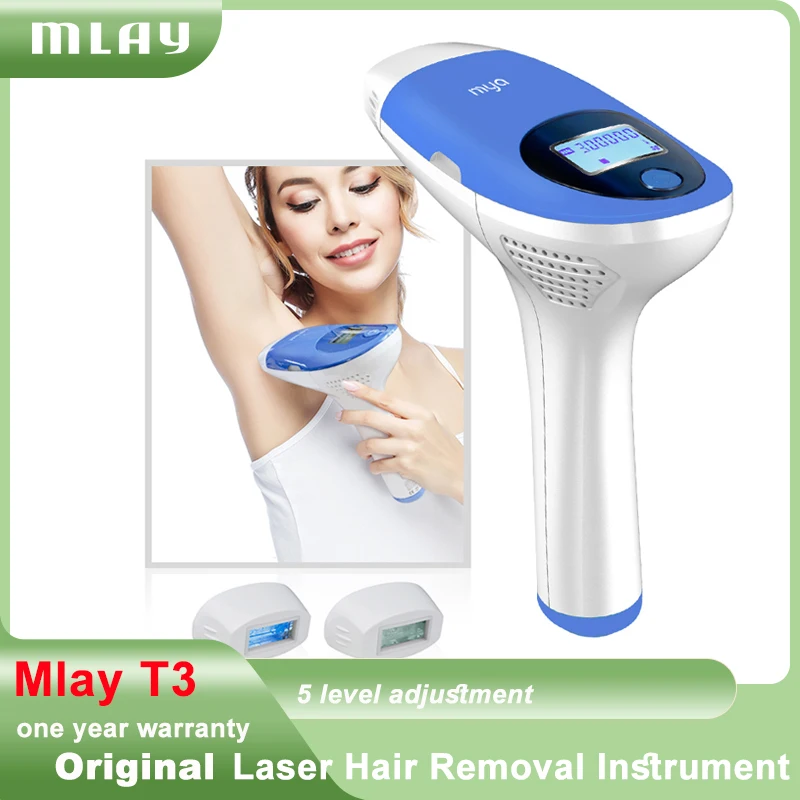 

MlayT3 IPL Hair removal Epilator a Laser Permanent Hair Removal Machine Face Body 3IN1 Electric depilador a laser 500000 Flashes