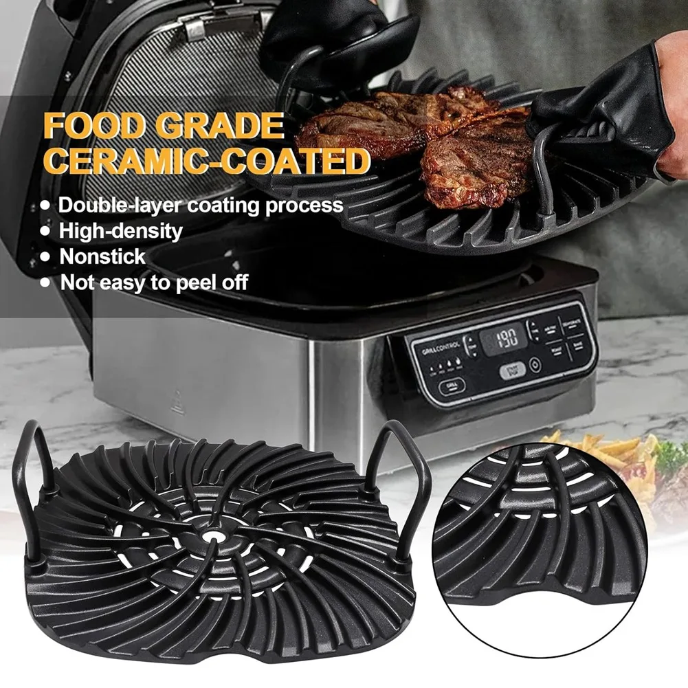 

Качественная решетка для гриля Benchmade и защитный экран от брызг из нержавеющей стали для гриля Ninja Foodi 5-в-1, модели AG301, AG400, AG300, IG