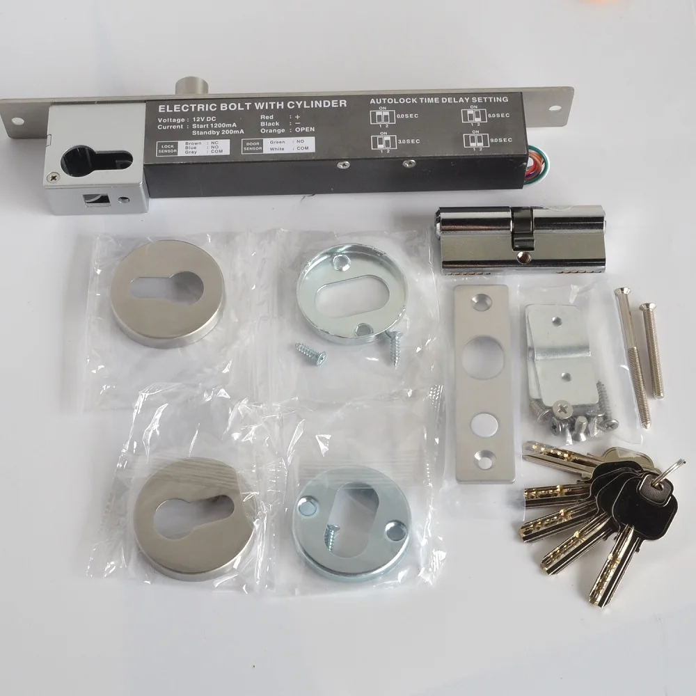 HIKVISION DS-K4T600C Fail Secure Electric Bolt W/Cylinder