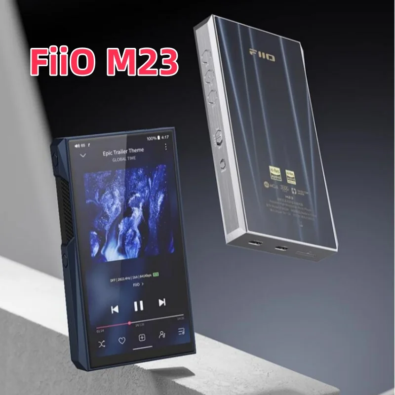 FiiO M23 Hi-Res HIFI Portable Android10 Music Player AMP USB DAC with AK4191EQ+AK4499EX PEQ Bluetooth 5.0