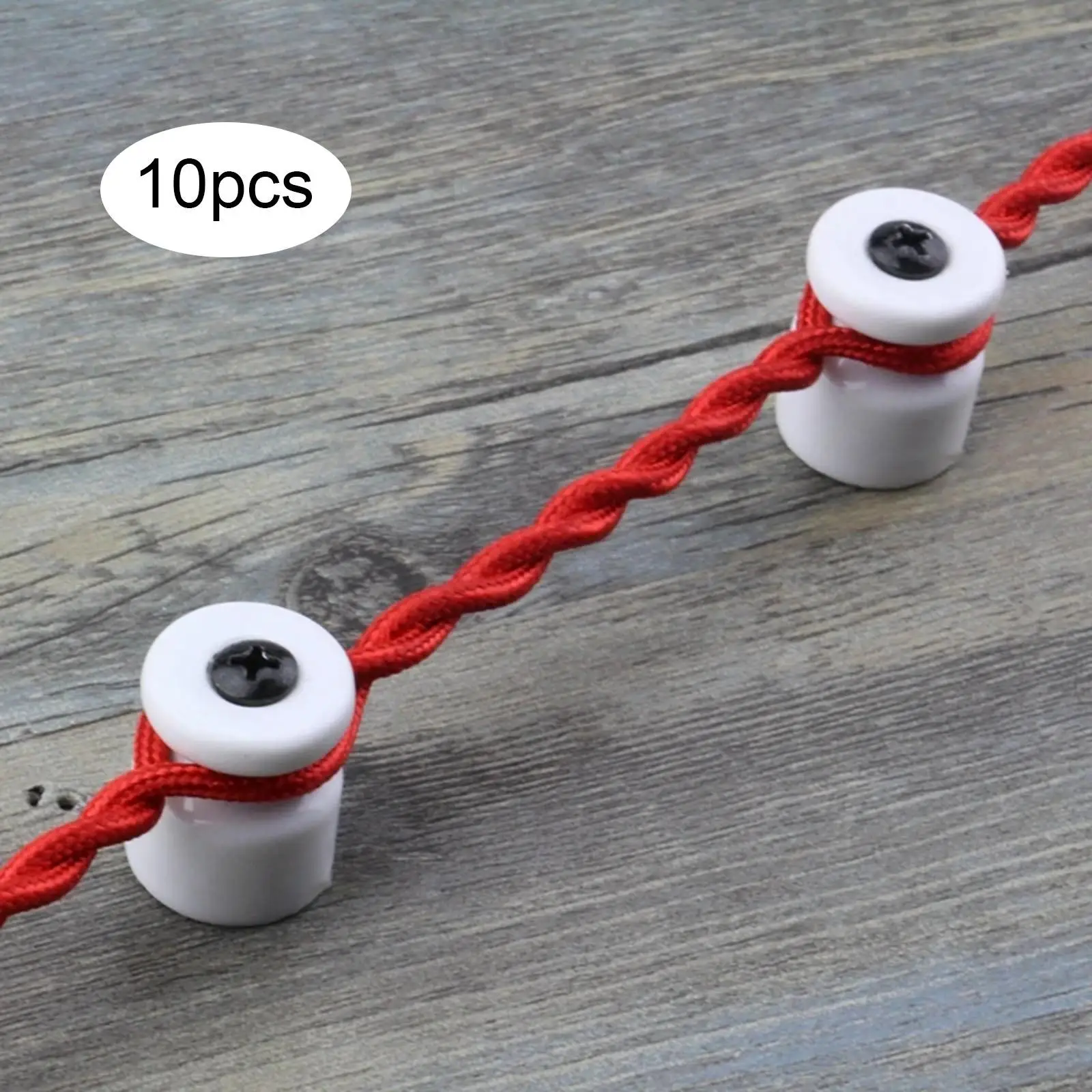 Electrical Porcelain Insulator Ceramic Glazed Wiring Accessory High Performance for Indoor and Outdoor Use