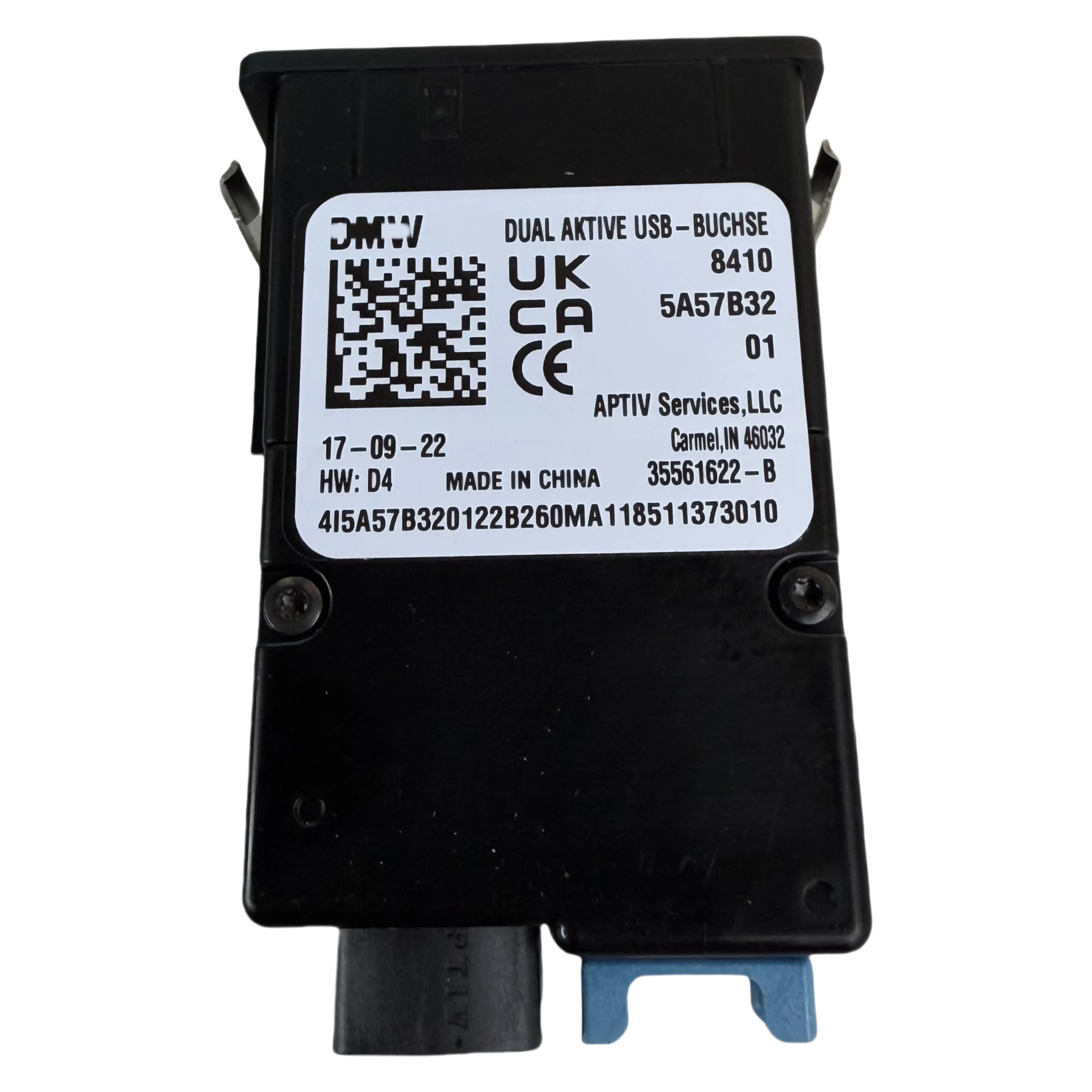 

BMW 2 U06 X1 U11 U12 двойной разъем USB C для зарядки 84105A57B32