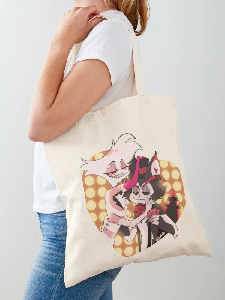 

Huskerdust Tote Bag bags luxury women supermarket folding bag tote bag university Eco