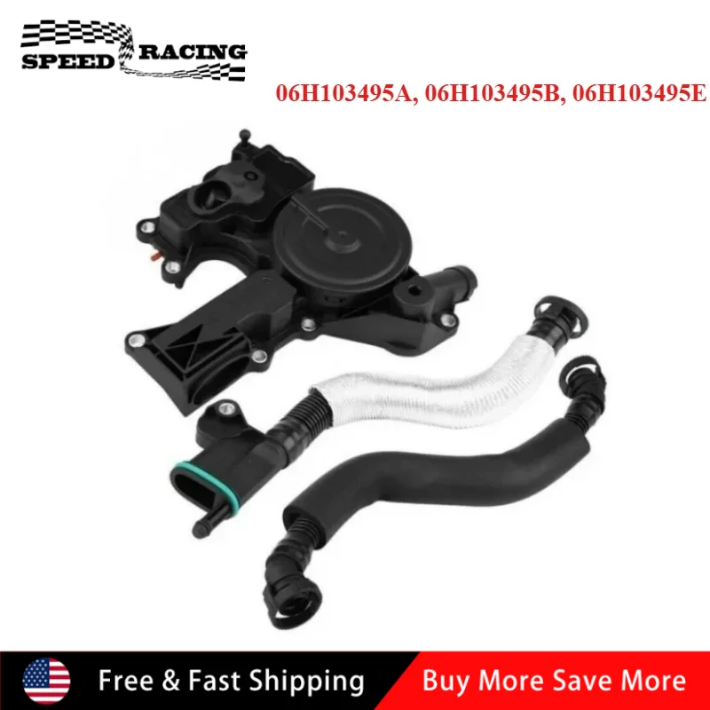 

06H103226A 06H103495E 06J103221B ACCS Oil Separator PCV Valve For 2009-2010 VOLKSWAGEN JETTA 2.0L L4 DIESEL DOHC TURBOCHARGED