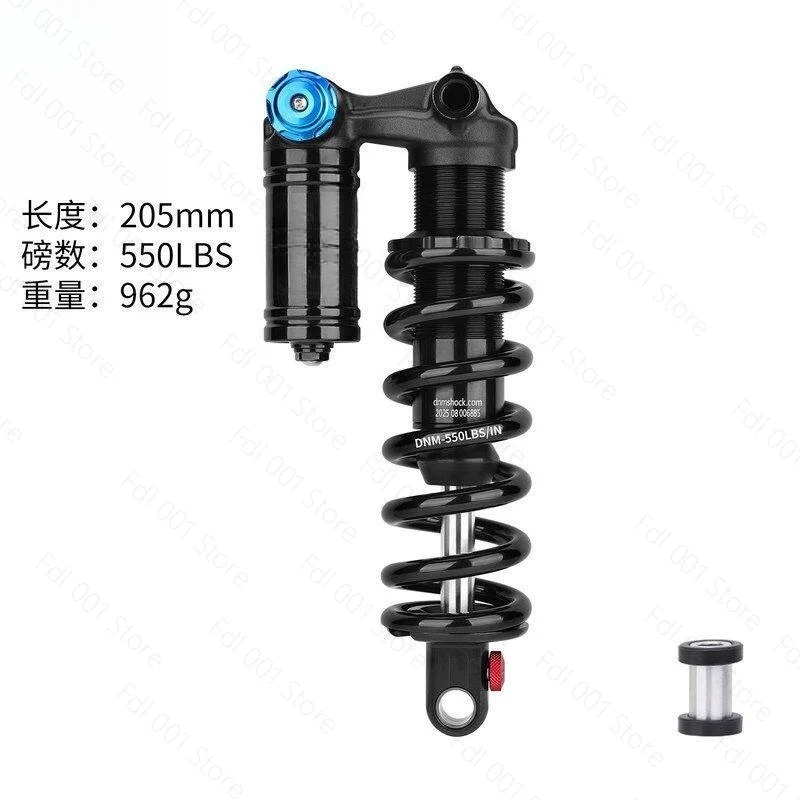 for DNM TRU-3 Bicycle Rear Shocks Trunnion Spring Suspension MTB Mountain Bike Rear Shock Absorber 185/205mm