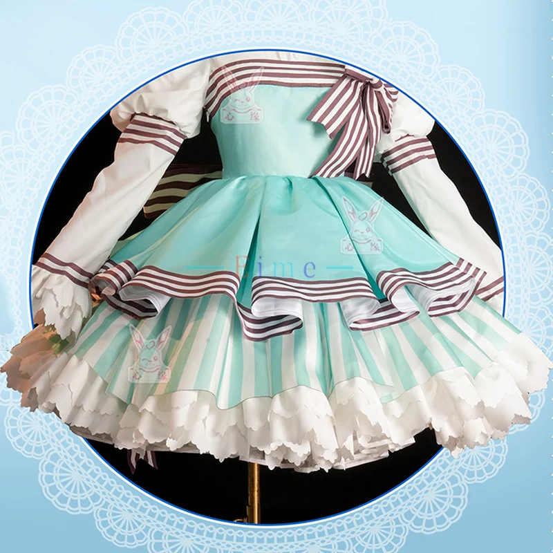 أنيمي بطاقة الآسر كينوموتو ساكورا تأثيري حلي النعناع الشوكولاته الفتيات الحلو لوليتا هالوين كرنفال الزي الرسمي فستان الحفلات البدلة #4