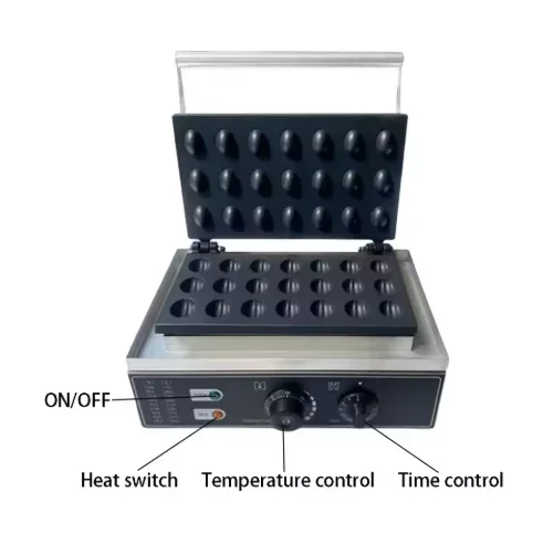 &* Popular Wholesale Snack Machine Bird Egg Shape Waffle Machine Commercial Waffle Iron Pan Cake Maker For Restaurant/Food Shop