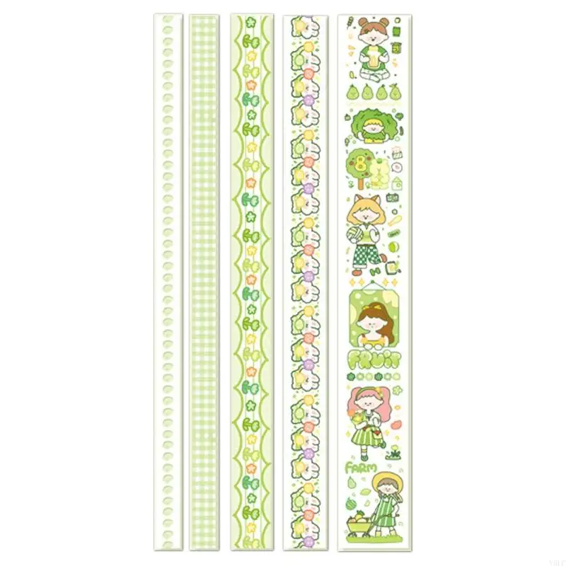 Y5LC 5pcs Tapes Tapes Tapes Sticker Tape