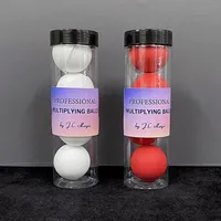 Professional Multiplying Balls by J.C Magic 44mm Silicone Rubber One Ball to Four Illusion Stage Magic Tricks Magicians Prop