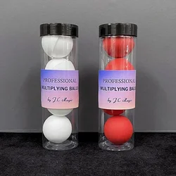 Professional Multiplying Balls by J.C Magic 44mm Silicone Rubber One Ball to Four Illusion Stage Magic Tricks Magicians Prop