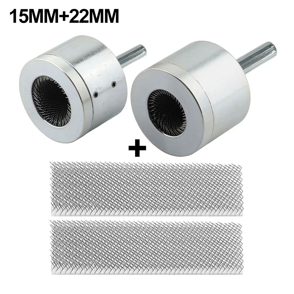 15/22mm Pipe Cleaner Replacement Sheets Metal Cleaning Brush Electric Drill Pipe Cleaner,copper Pipe Cleaner Drill Plumbing