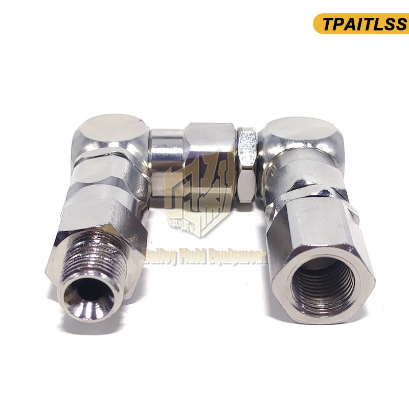 

3/8 "1/4" резьба 360 градусов универсальный пистолет-распылитель поворотное соединение для безвоздушного распылителя краски 235486